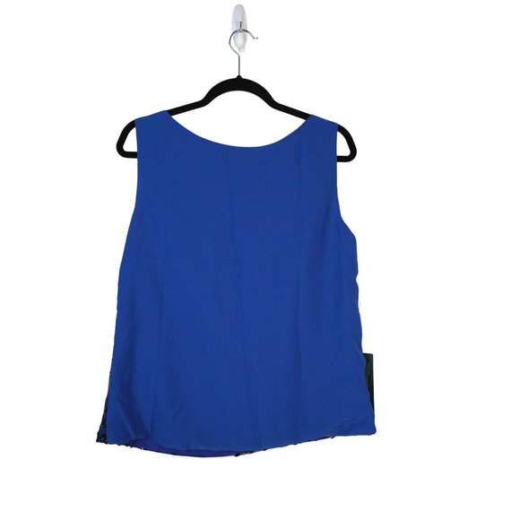 NWT Floral Beaded Boxy Silhouette Tank VK Selec Size L Formal Wedding‎ Guest - Picture 2 of 7